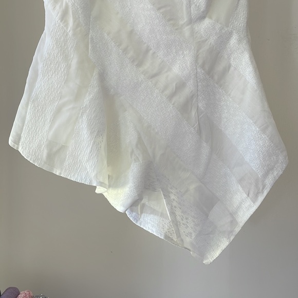 🤍BNWT✨ KEEPSAKE asymmetrical WHITE strap top - Picture 7 of 14